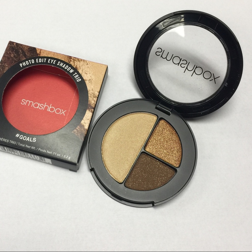 SmashBox Photo Edit eyeshadow trio “#GOALS” 😎